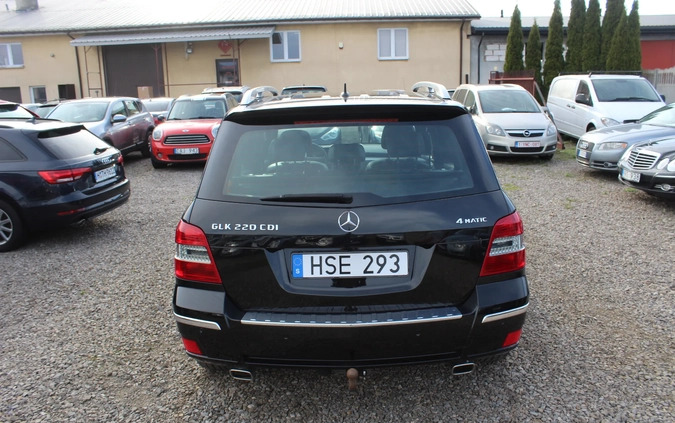 Mercedes-Benz GLK cena 57900 przebieg: 260435, rok produkcji 2012 z Dębno małe 562